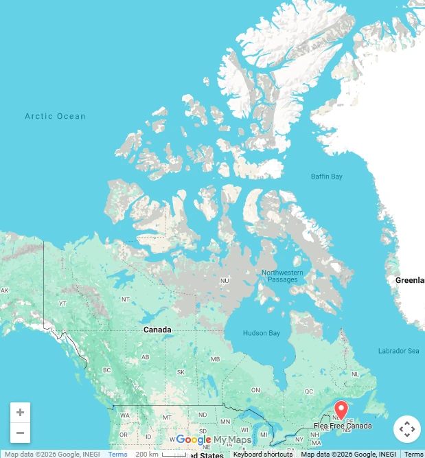 Frea Free Canada map
